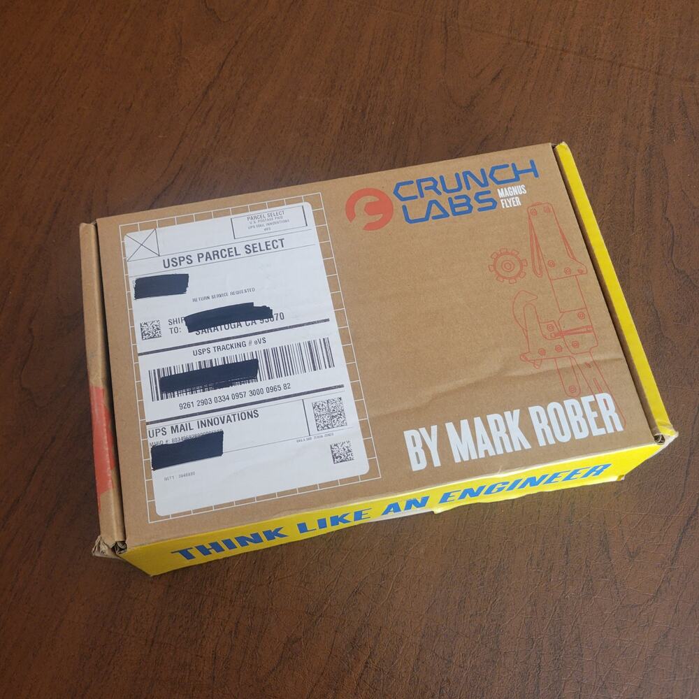 Crunch Labs by Mark Rober S.T.E.M. Build Box Kit Magnus Flyer New Sealed